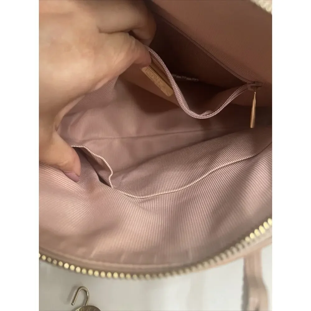 Furla Piper M Handbag Shoulder Bag 2Way Crossbody Leather Pink G5996